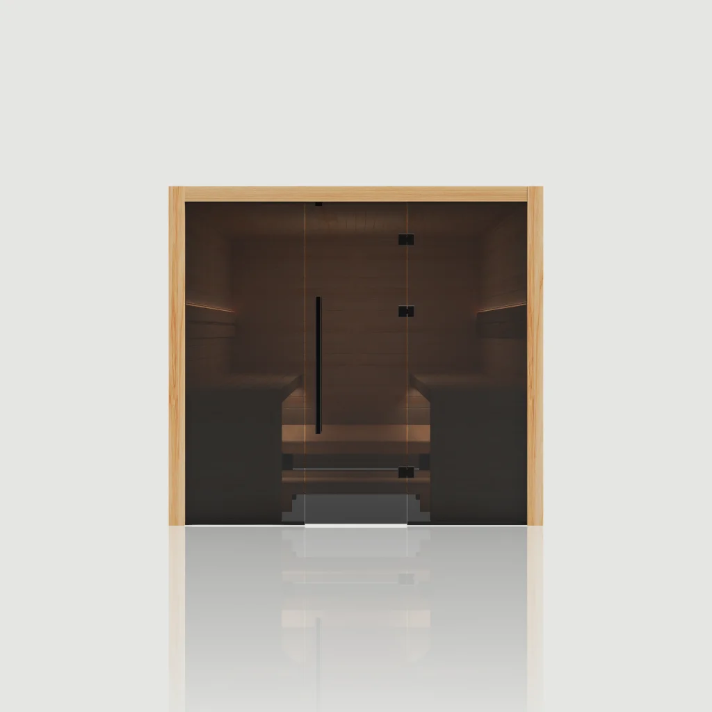 Sauna traditionnel 220 — Hekla traditionnelle 220, finition scandinave